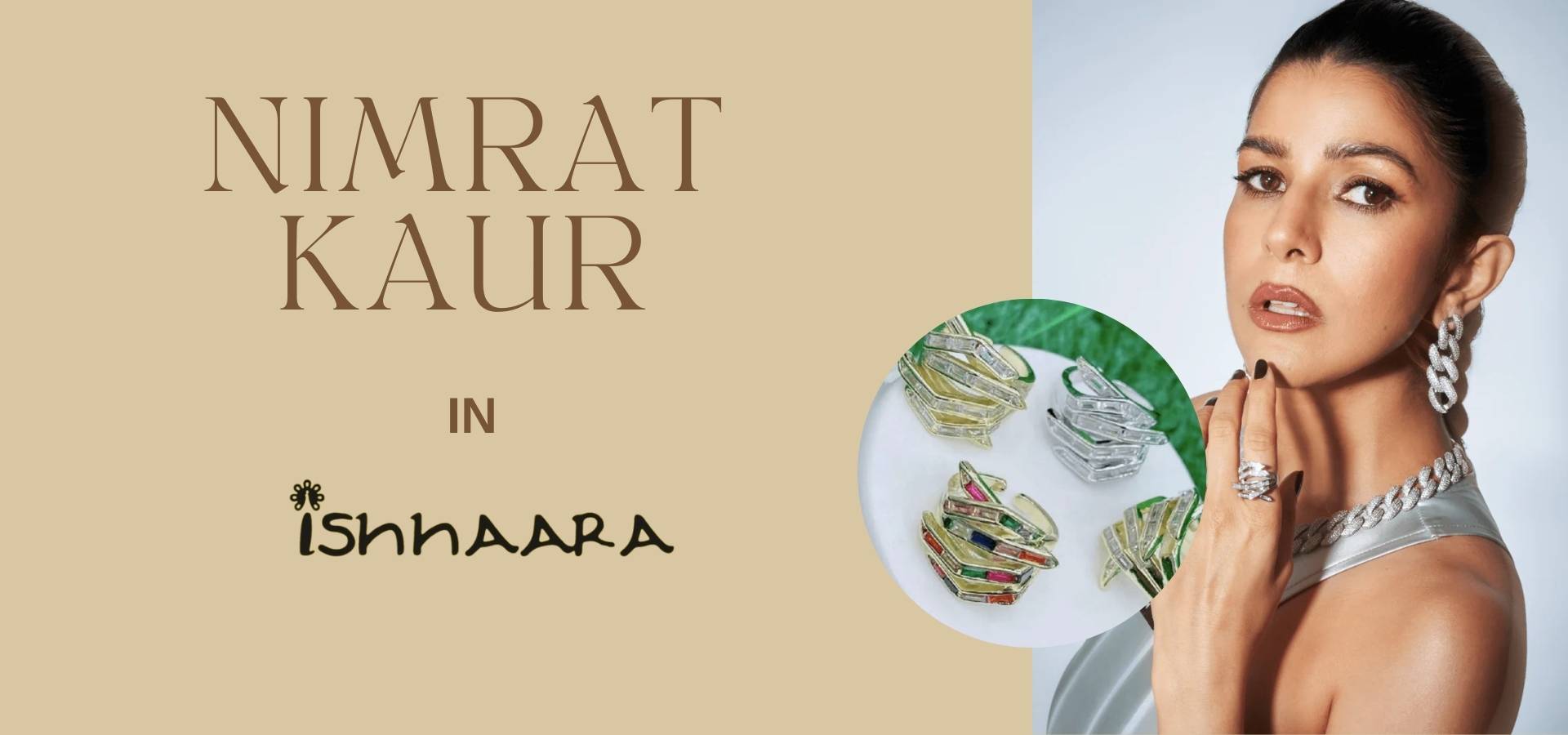 Nimrat Kaur jewellery