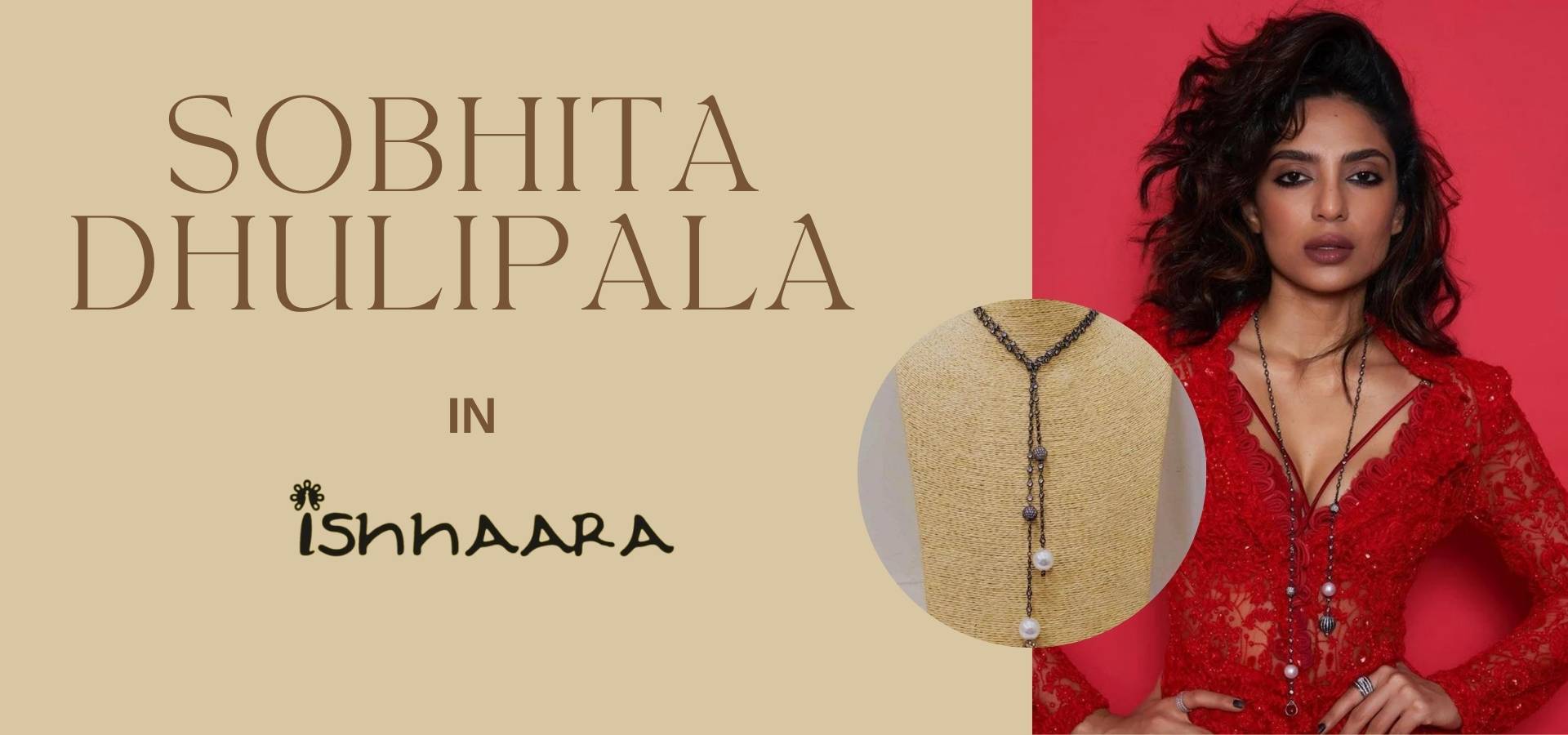 Sobhita Dhulipala jewellery