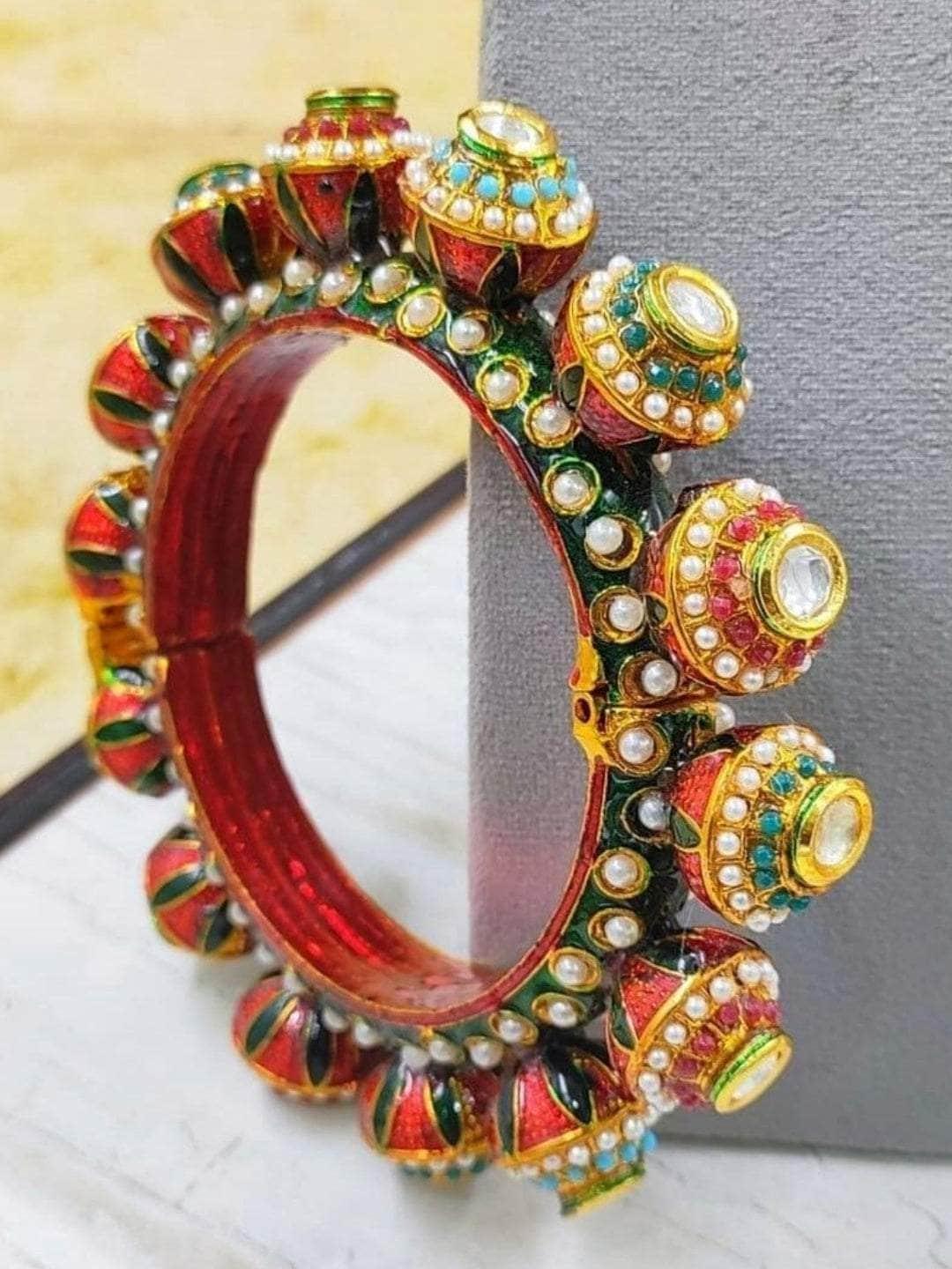 Ishhaara Royal Openable Multicolor Pacheli Kada