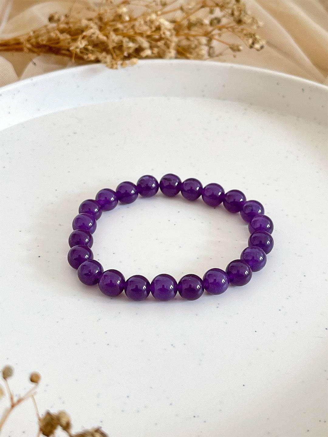 Buy Amethyst Bracelet For Students Education Online Ishhaara