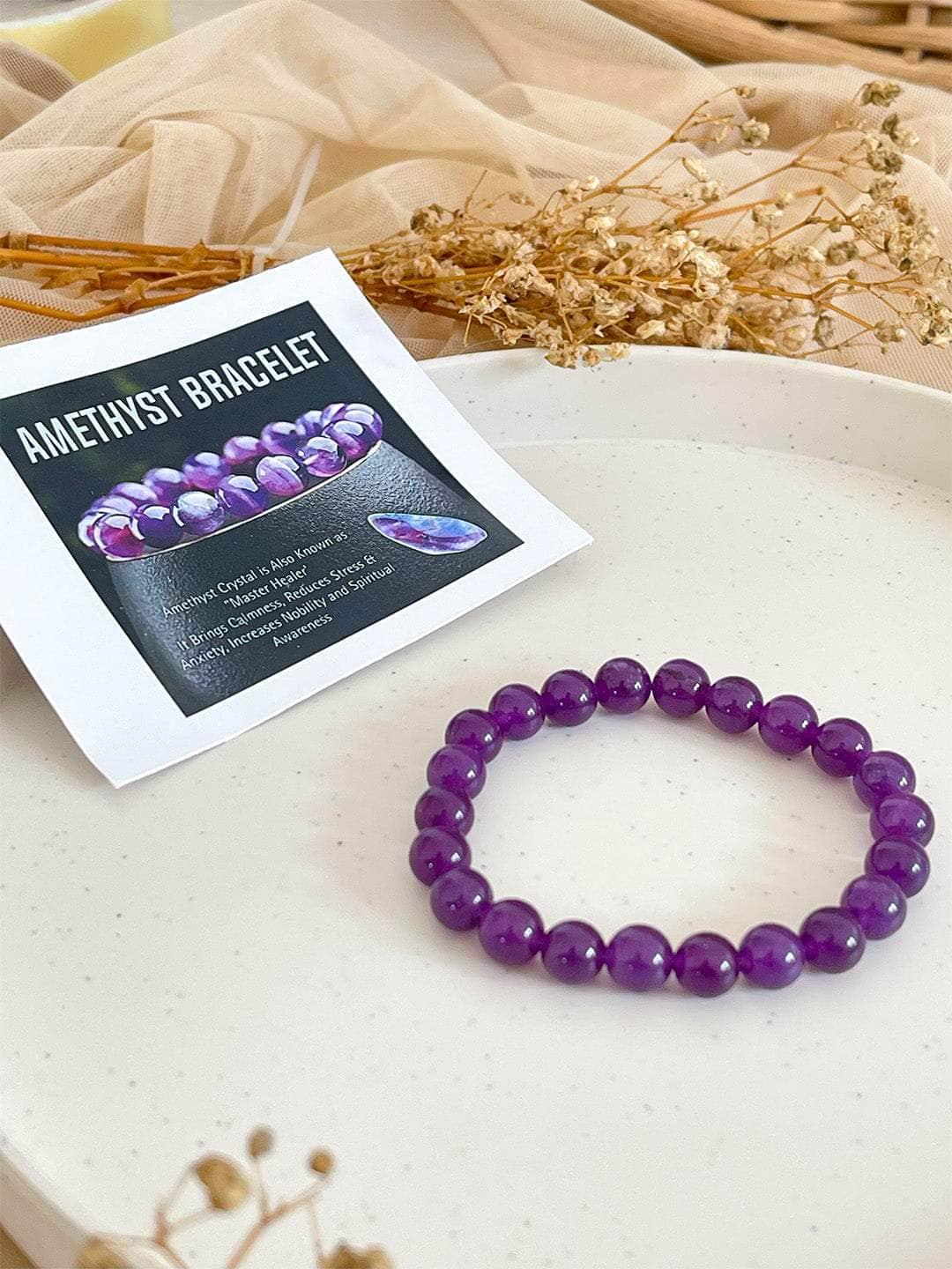 Ishhaara Amethyst Bracelet For Students Education