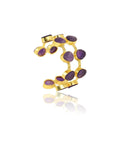 Ishhaara Ametrine Hand Cuff Violet