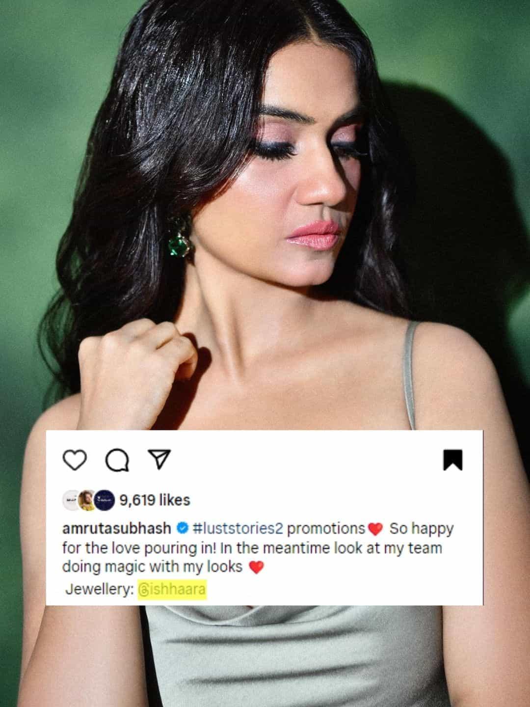 Ishhaara Amruta Subhash In Serenade Ring