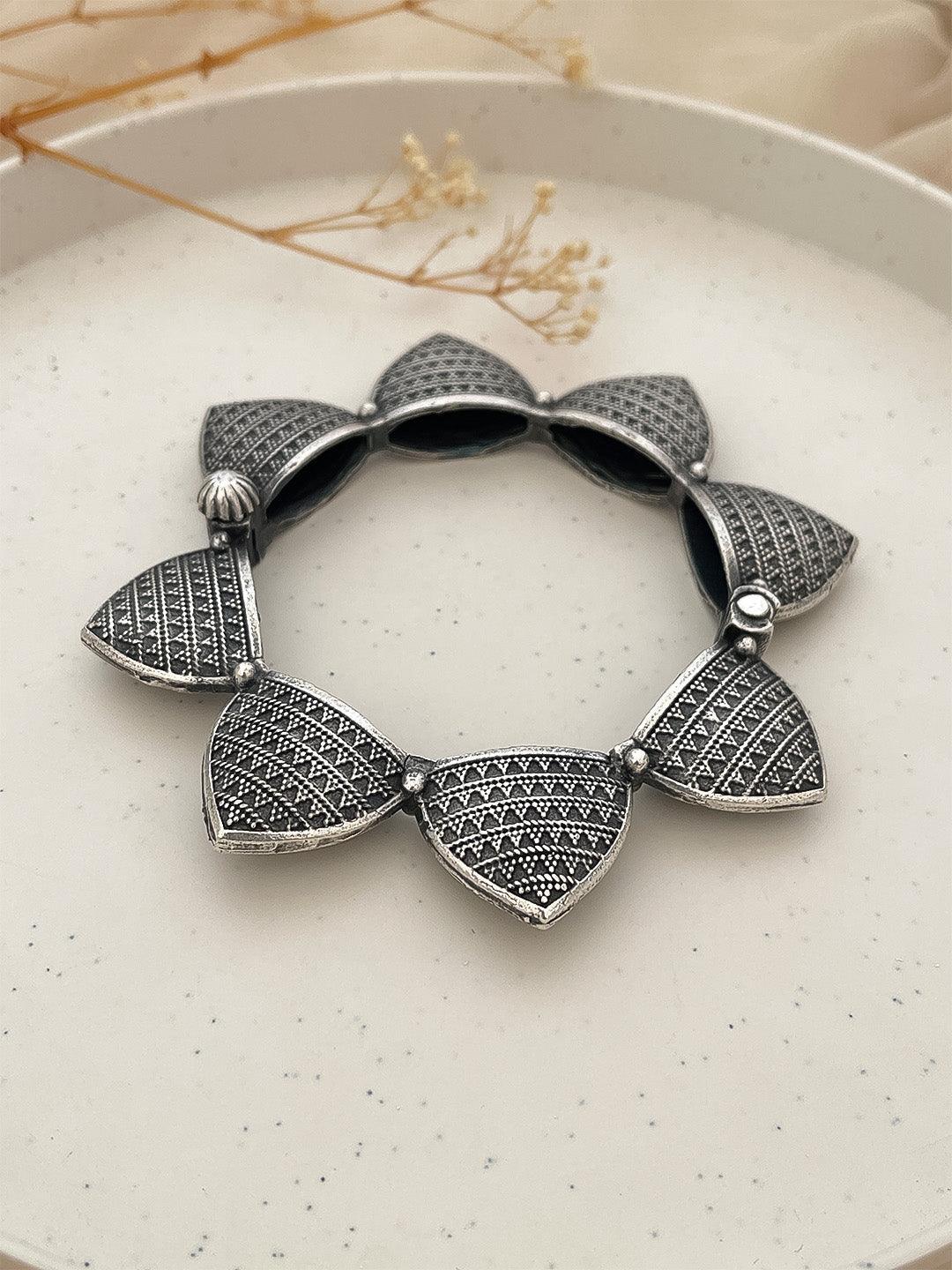 Ishhaara Antique Brass Bangle Bracelet