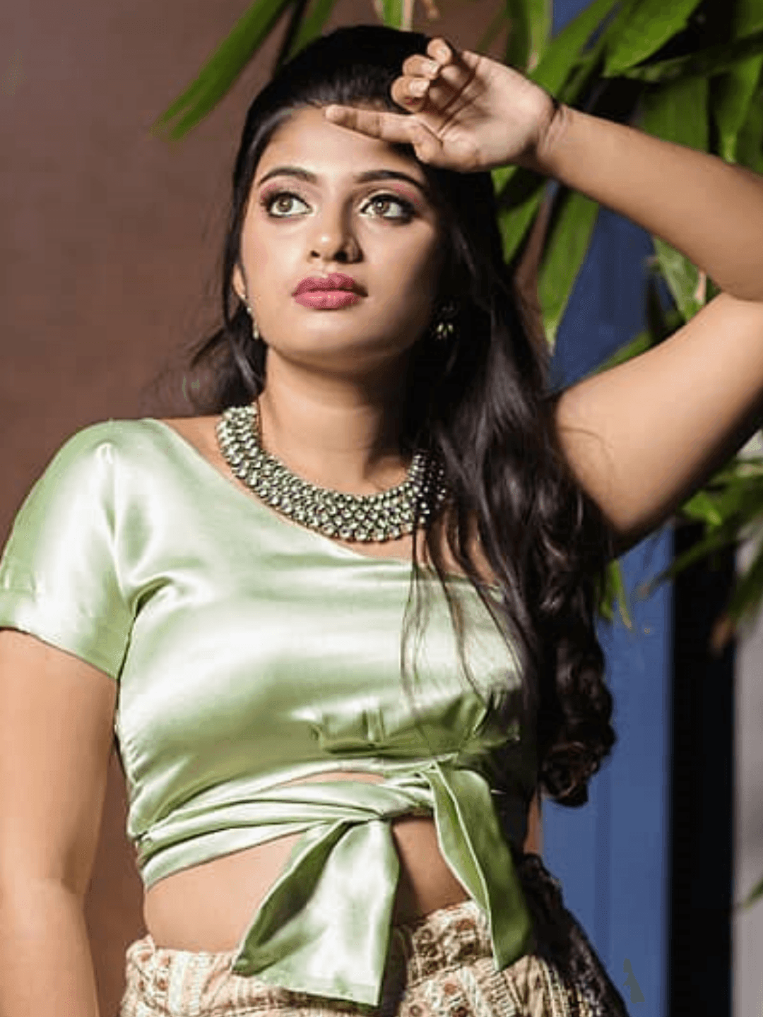 Ishhaara Archana Ravichandran In Diamond Choker With Earring Gold