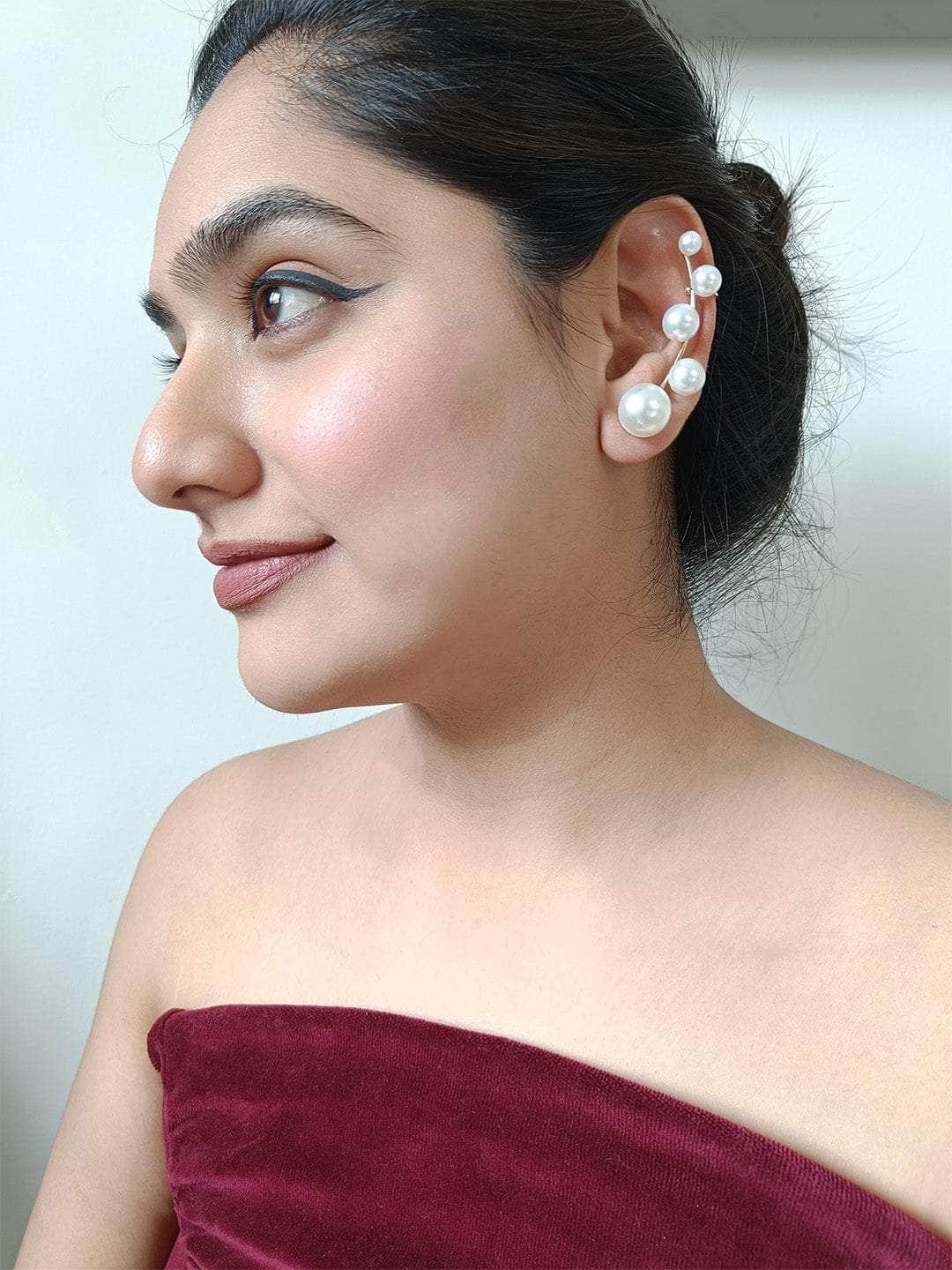 Ishhaara Baroque Grape Vine Earrings