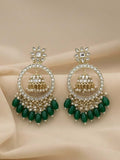 Ishhaara Bead Tassel Jhumka Drop Earrings
