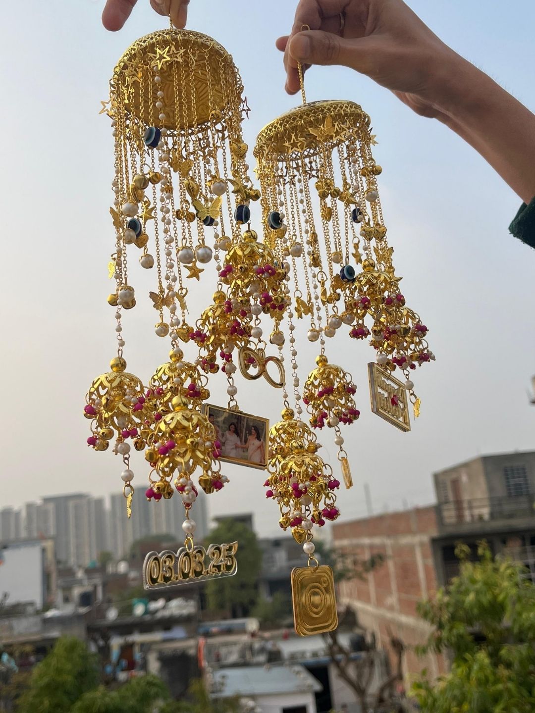 Ishhaara Beautiful Heavy Kaleera With Charms And Photos