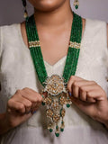 Ishhaara Sushant Divgikr In Big Pendant With Beryl Beads
