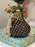 Ishhaara Bridal Lotus Potli Bag