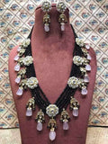 Ishhaara Flower Patch Pendant Necklace