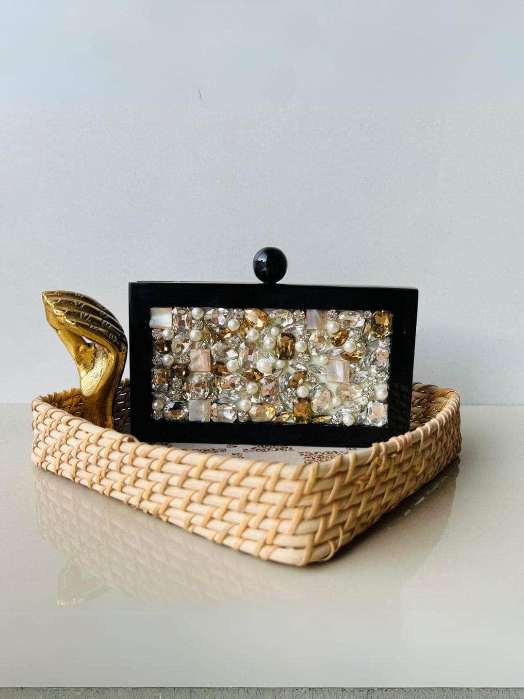 Ishhaara Luxe Resin Clutch