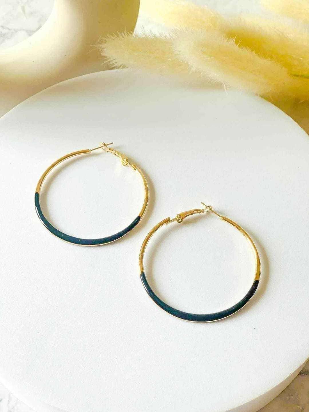 Ishhaara Whirl Hoops Earring