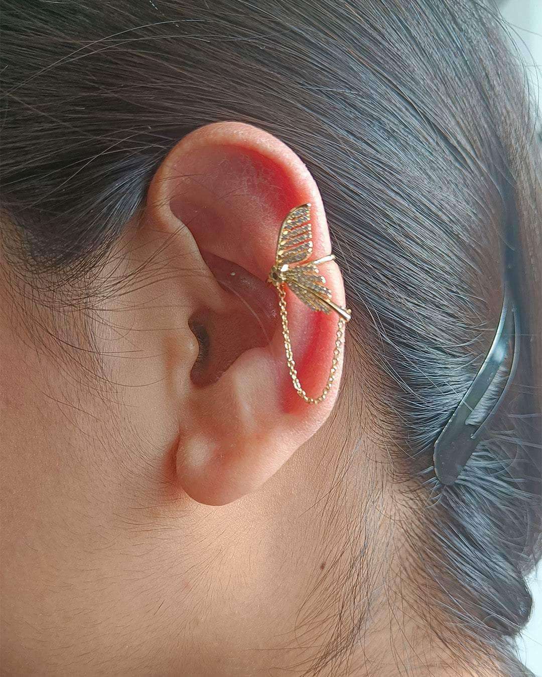 Ishhaara Blissfull Butterfly Earcuff