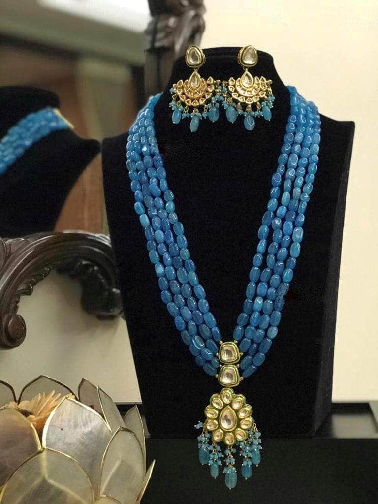Ishhaara 4 Layered Long Pendant Necklace