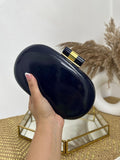 Ishhaara Blue Capsule Resin Clutch Bag