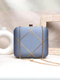 Ishhaara Designer Fabric Box Clutch