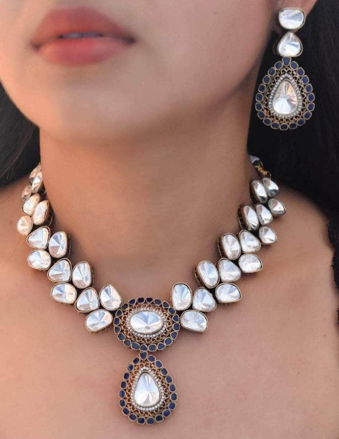 Ishhaara Kundan Pendant Necklace
