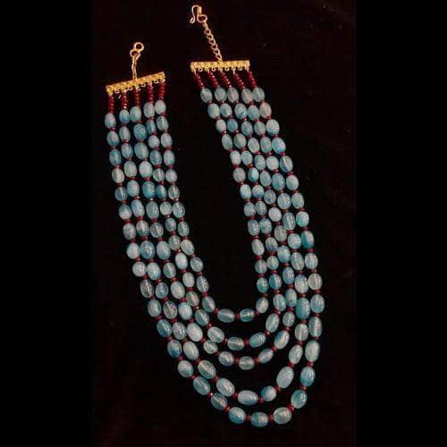 Ishhaara Semi Precious 5 Layered Necklace