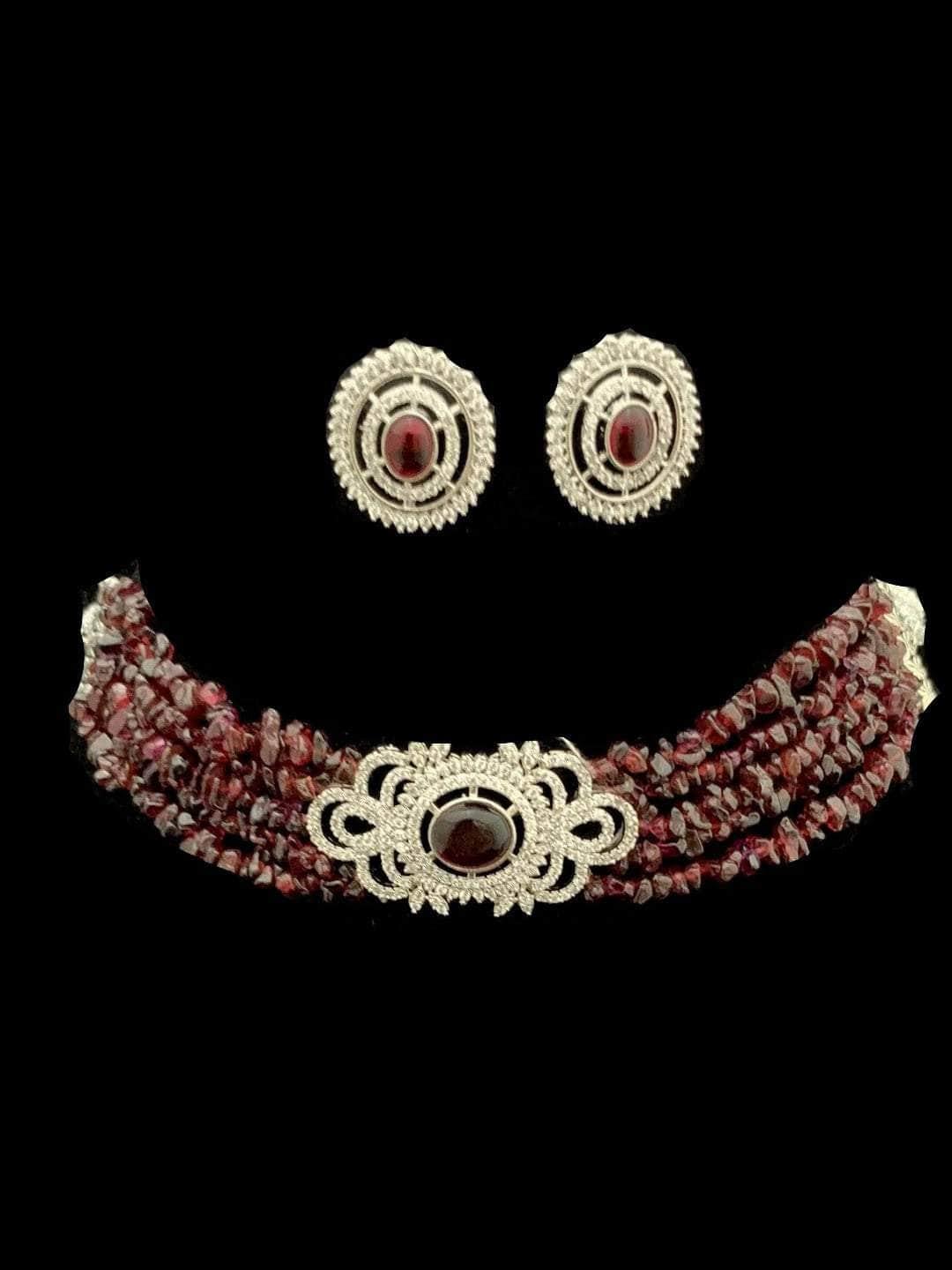 Ishhaara Blister Bead Choker