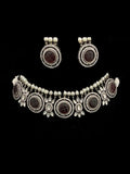 Ishhaara Circle Pearly Charm Necklace