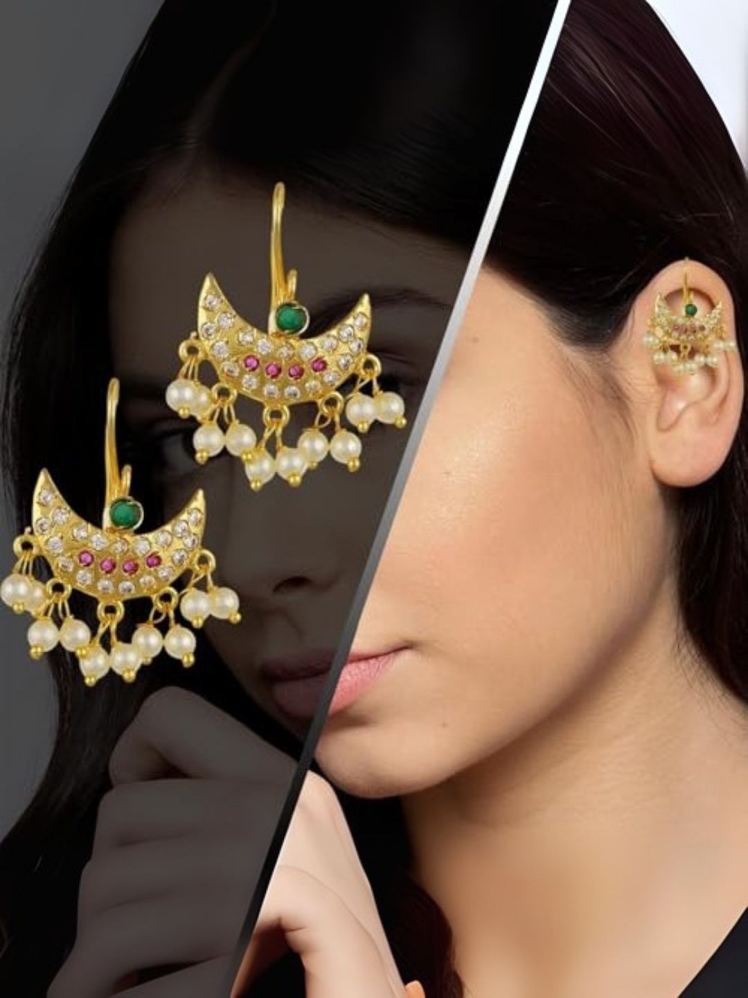 Bugadi Clip On Earring