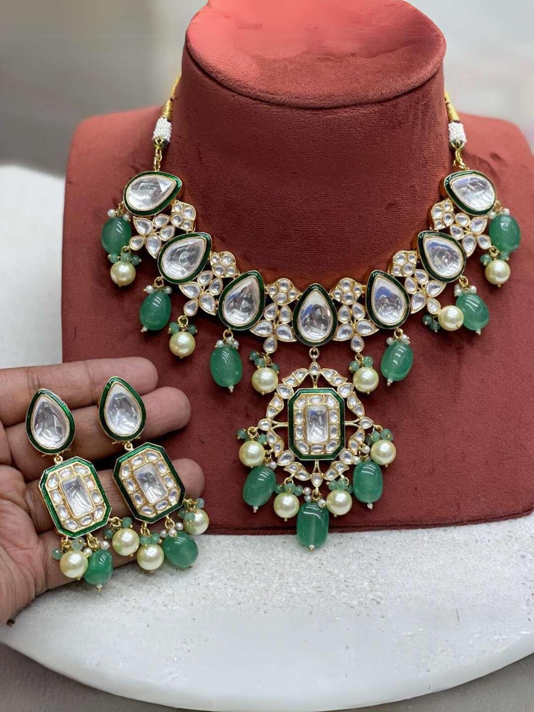 Ishhaara Chandralini Choker Necklace Set