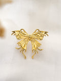 Ishhaara Chunky Gold Butterfly Ring