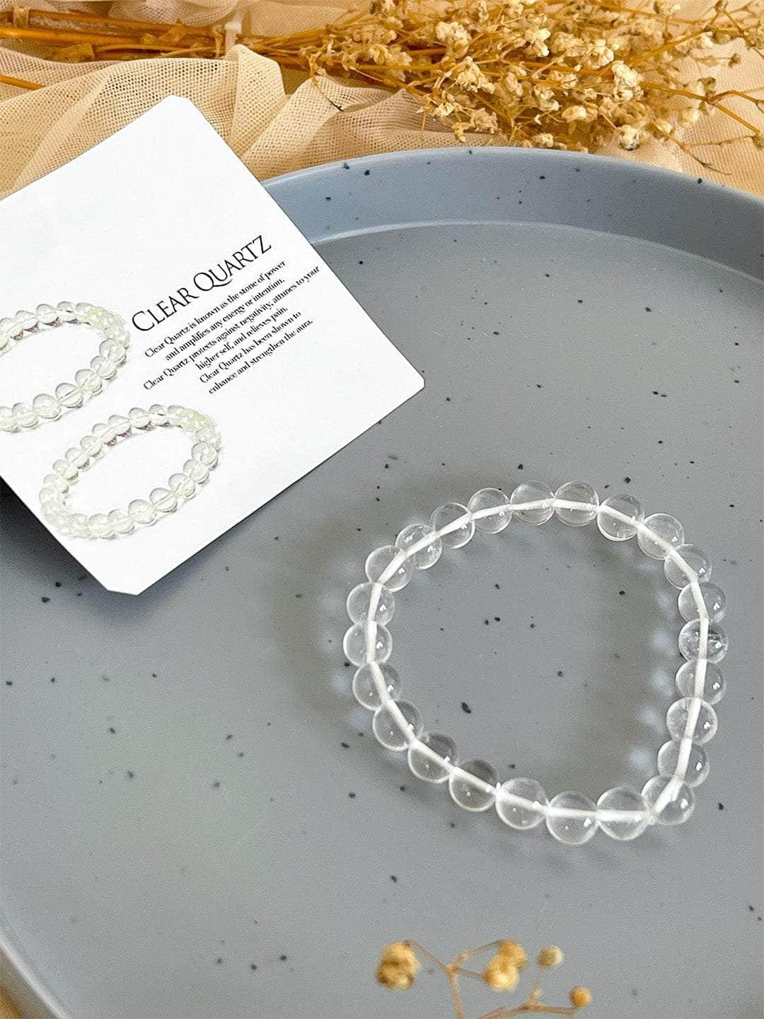 Ishhaara Clear Quartz Bracelet