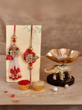 Ishhaara Couple Rakhi For Brother And Bhabhi With Gift Combo