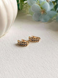 Ishhaara Cut Diamond Huggie Earrings