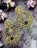Ishhaara Chandbali Moti Kundan Earring