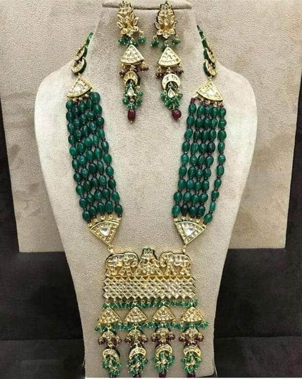 Ishhaara Elephant Big Beads Necklace