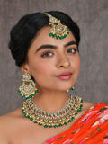 Ishhaara Deluxe Green Nile Choker Set