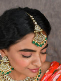 Ishhaara Deluxe Green Nile Choker Set
