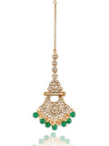 Ishhaara Deluxe Green Nile Choker Set