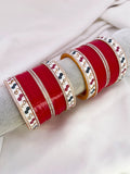 Ishhaara Designer Dotted Evil Eye Studded Short Chooda