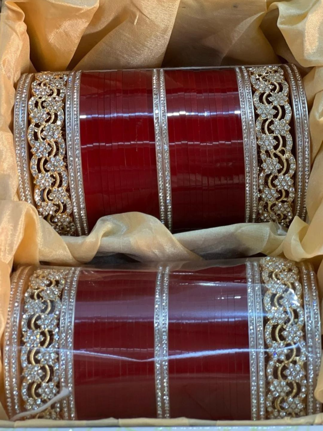 Designer Kundan Bangle Studded Bridal Chooda