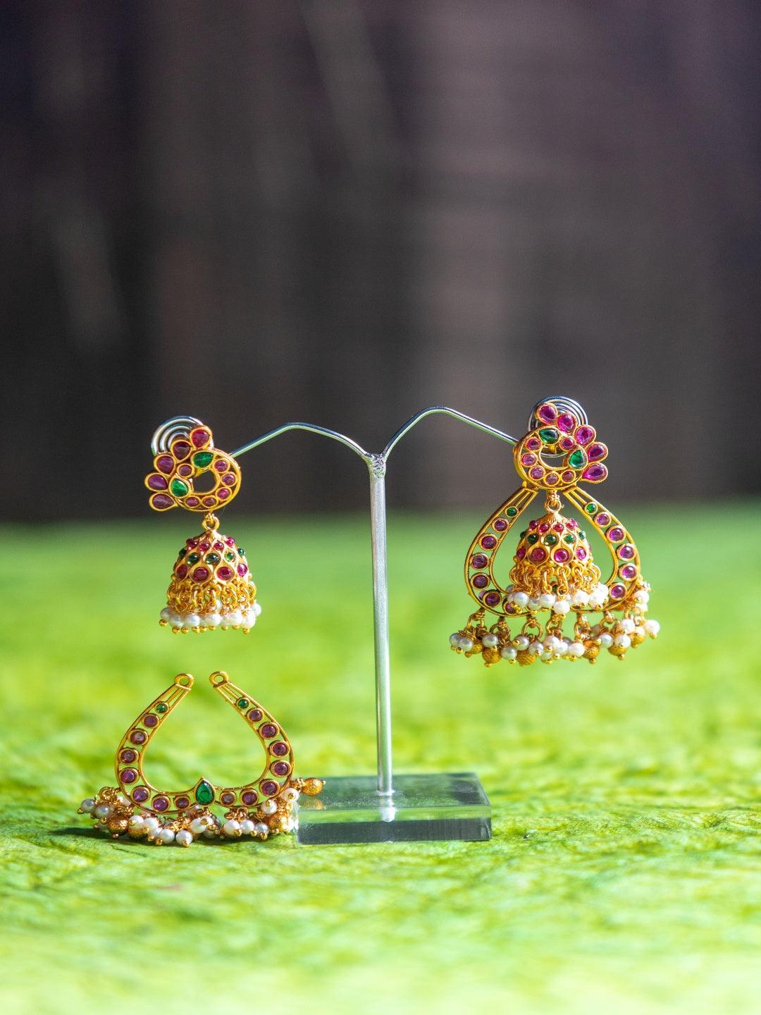 Ishhaara Detachable Kemp Jhumka