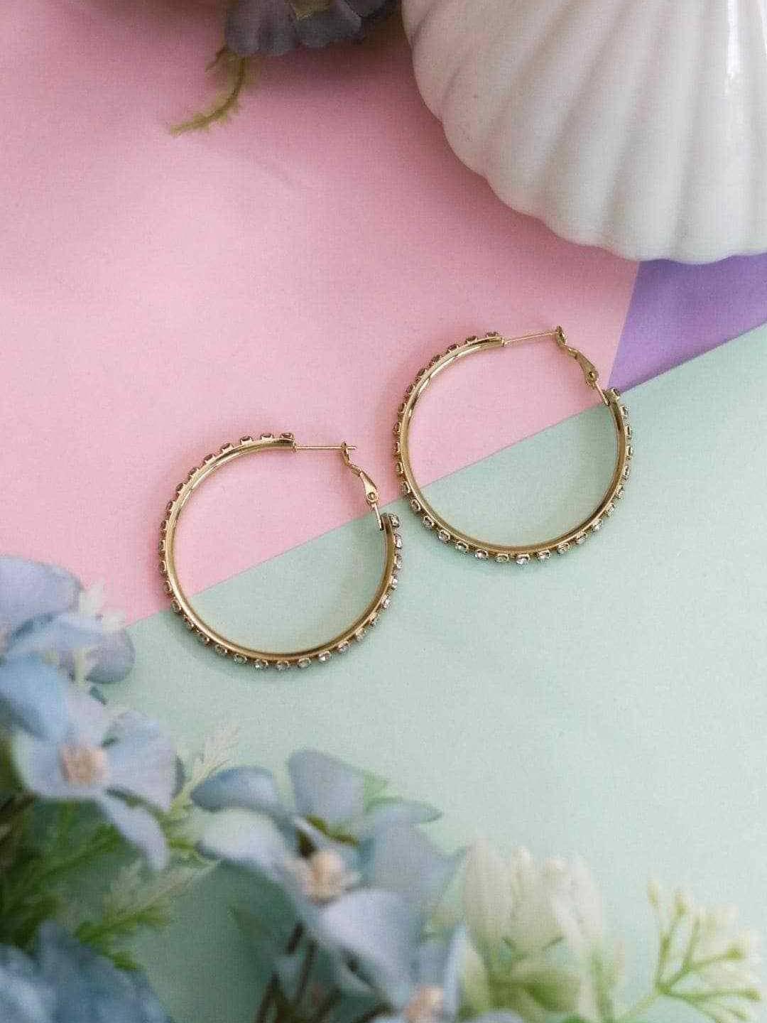 Ishhaara Diamond Eternity Hoops