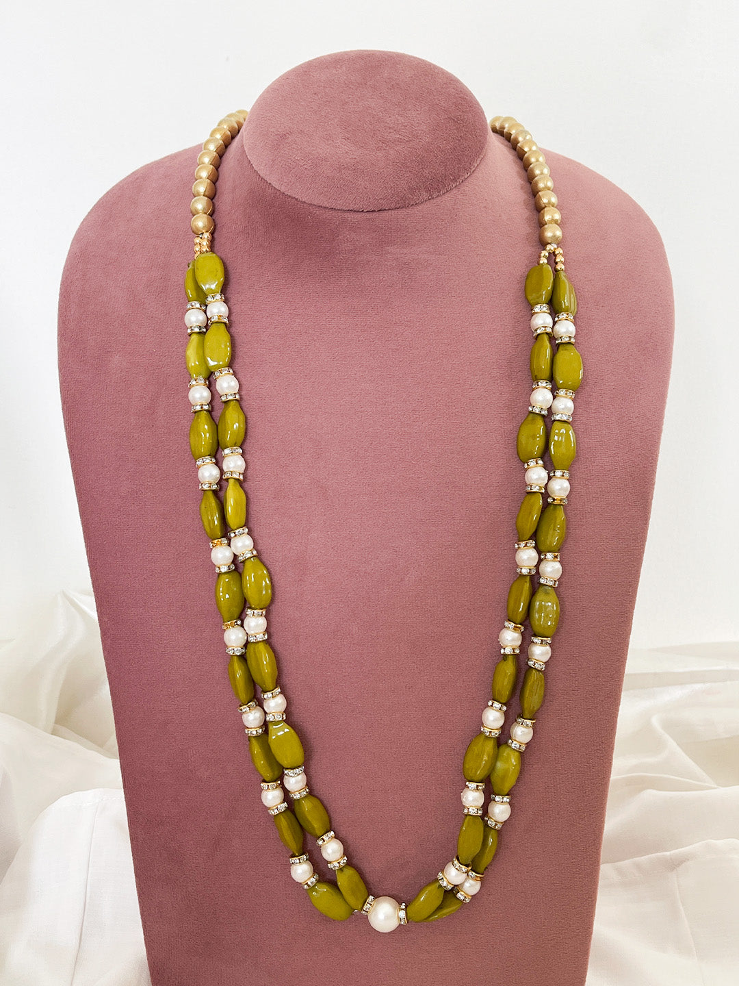 Ishhaara Double Layered Ellaichi Mala
