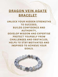 Ishhaara Dragon Vein Agate Bracelet