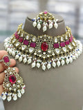 Ishhaara Elegant Antique Victorian Polki Choker