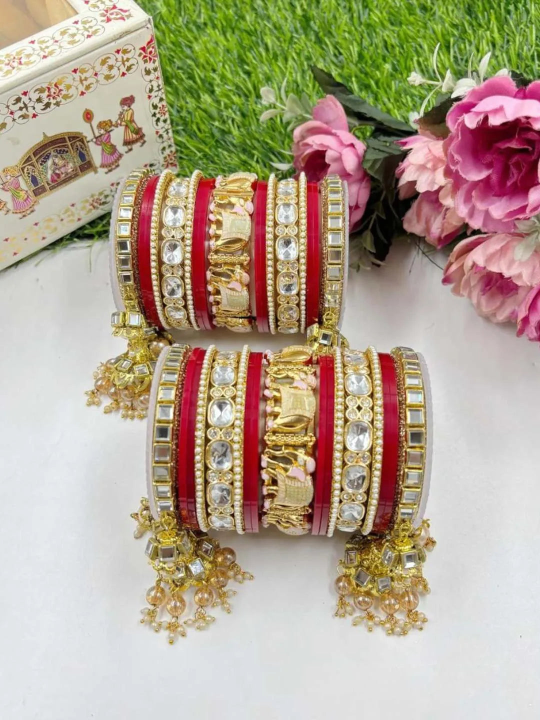 Wedding Chura Chooda Design With Price Buy Elephant Designed