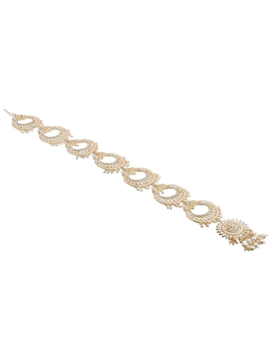 Ishhaara Embellished Kundan Hair Accessories