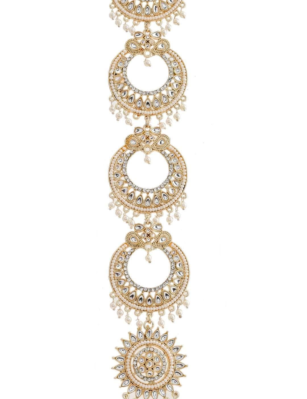 Ishhaara Embellished Kundan Hair Accessories