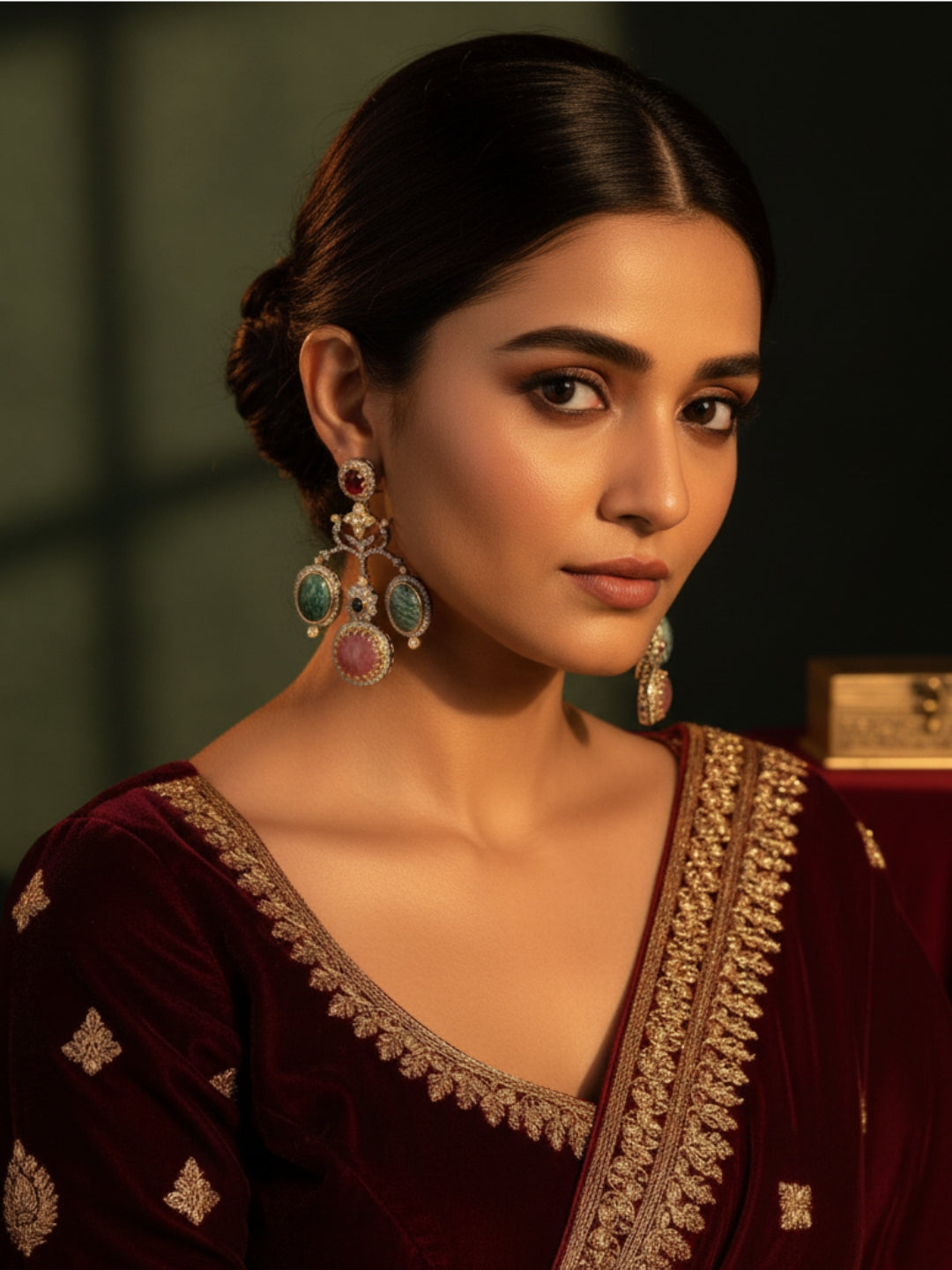 Ishhaara Exclusive Hand Crafted Earrings Inspired By Sabyasachi