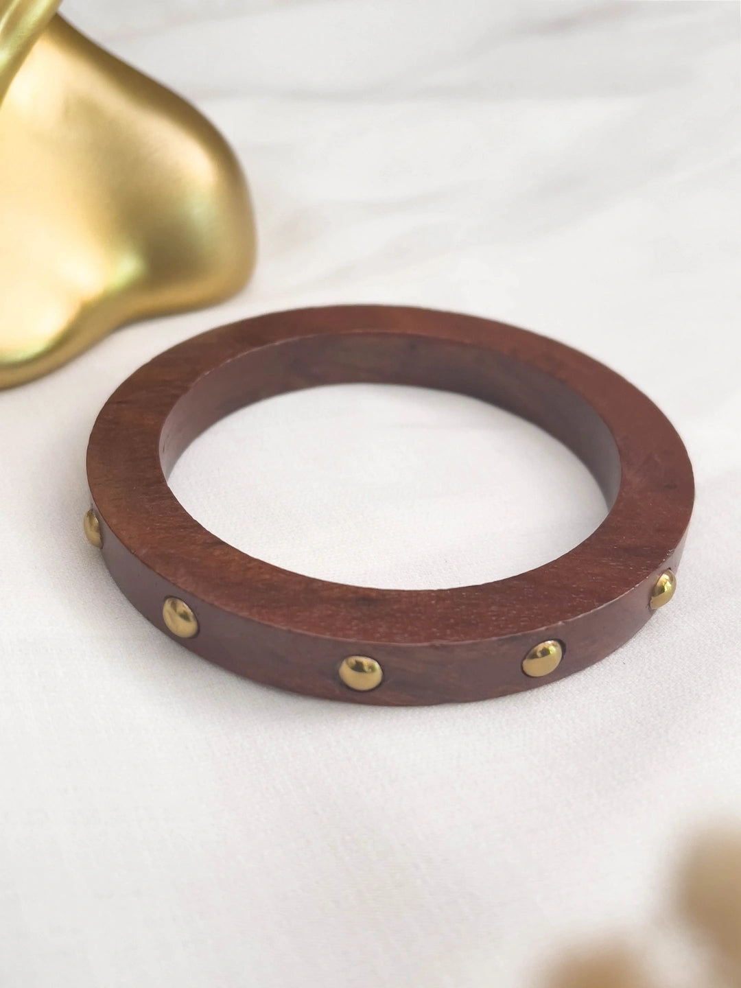 Ishhaara Flat Wooden Bangles