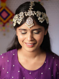Ishhaara Flower And Chand Motif Sheesh Phool