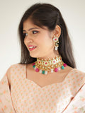 Ishhaara Flower Motif Choker Set